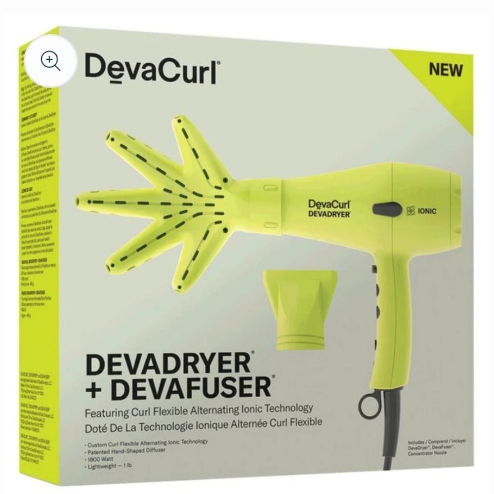 DevaCurl DevaDryer+‎ DevaFuser Set - Picture 2 of 12